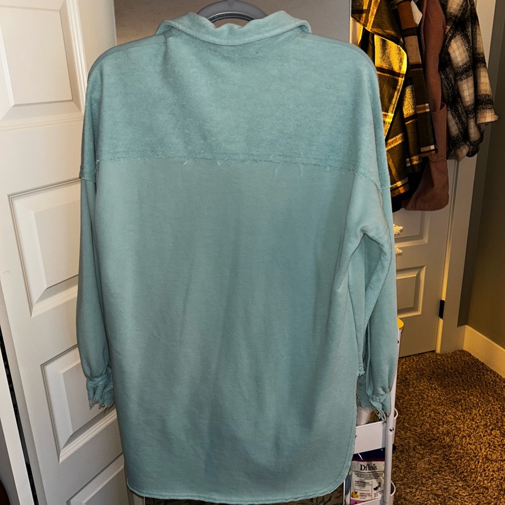Blue B Blue Shacket - Picture 4 of 4